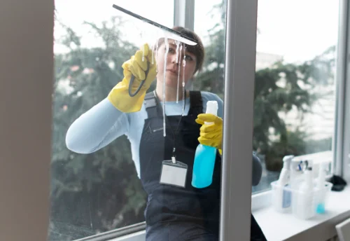 Nettoyage de vitres intérieures et extérieures à Moislains